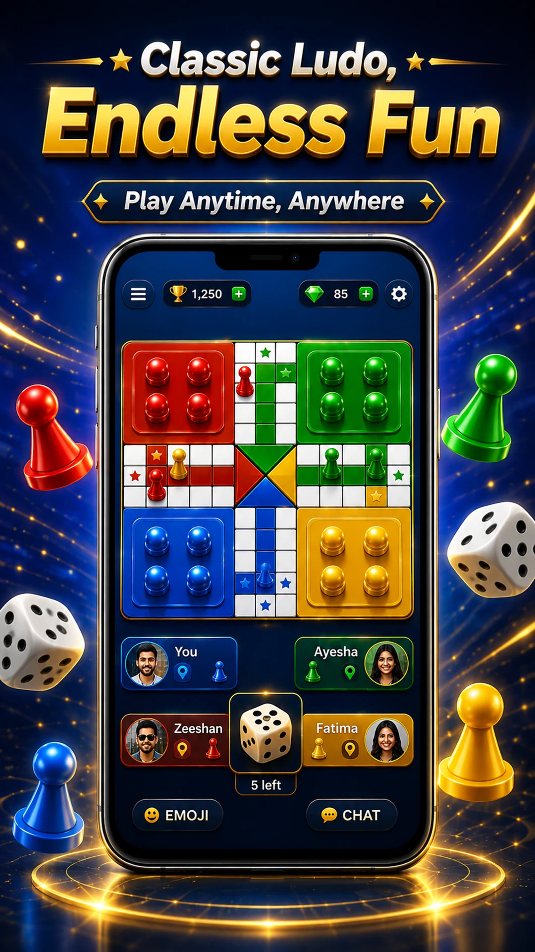 Ludo Champs: Dice Board Game screenshot
